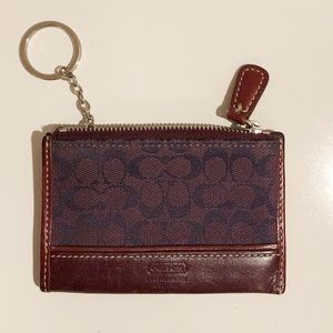 Coach Signature Mini Wallet Or ID Case